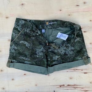 NEW Women’s Carhartt Camo Shorts